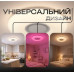 Світлодіодний музичний світильник смарт VALESO LY581-500 WH для великої вітальні та зали 60W+5W RGB Білий
