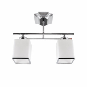 Стельова люстра VALESO LX9080-2, 2 плафони, метал + скло, хром, E27, 60W