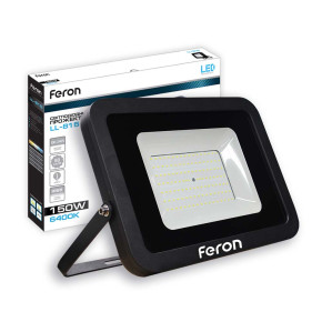 Світлодіодний прожектор Feron LL-815 150Вт 6400K чорний