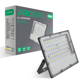 Світлодіодний прожектор Ardero LL-3030ARD PRO 30Вт 6500K сірий