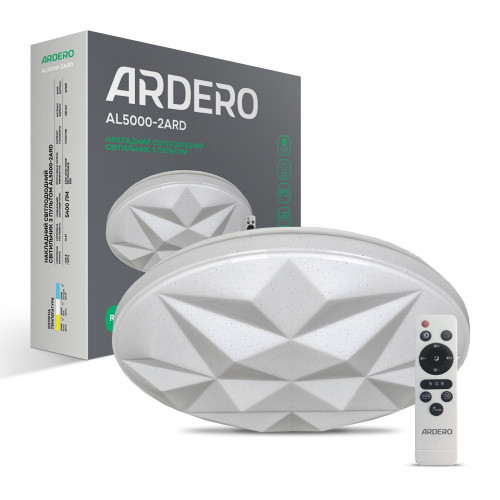 Світлодіодний смарт світильник Ardero AL5000-2ARD AMBER 72Вт білий