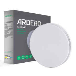 Світлодіодний накладний світильник Ardero AL801ARD 36Вт 5000K білий