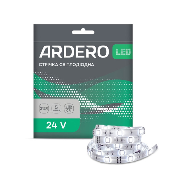 Світлодіодна стрічка Ardero LS804ARD 24В 5500K 50м