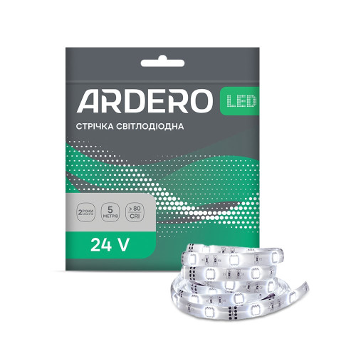 Світлодіодна стрічка Ardero LS806ARD 24В 6500K 50м