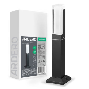 Архитектурный светодиодный накладной светильник Ardero DH0160ARD 7Вт 3000K черный 