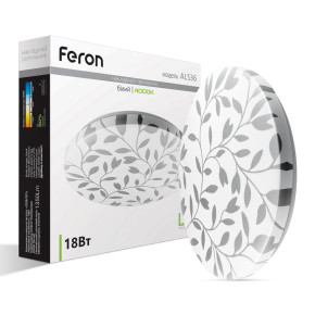 Світлодіодний накладний світильник Feron AL536 18Вт 4000K білий