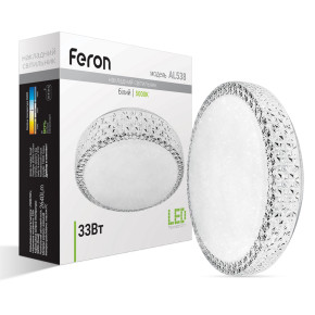 Світлодіодний накладний світильник Feron AL538 33Вт 5000K білий