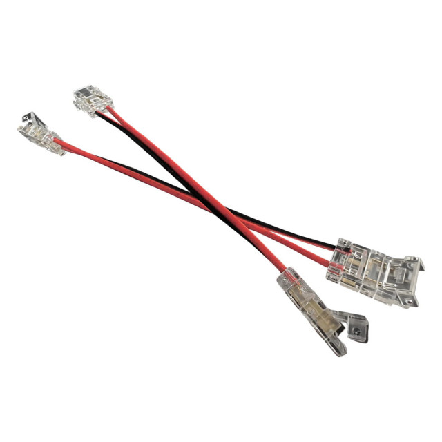 Кабель з 2 конекторами Ardero LD281-2 для LED стрічки COB 8мм Кабель з 2 конекторами Ardero LD281-2 для LED стрічки COB 8мм
