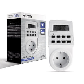 Розетка з таймером Feron TM22